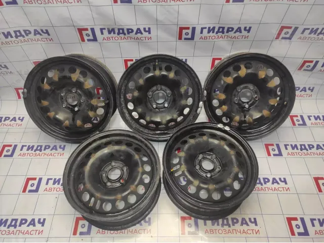 Комплект оригинальных штампованных дисков Chevrolet Cruze R16 5*105 5 шт.