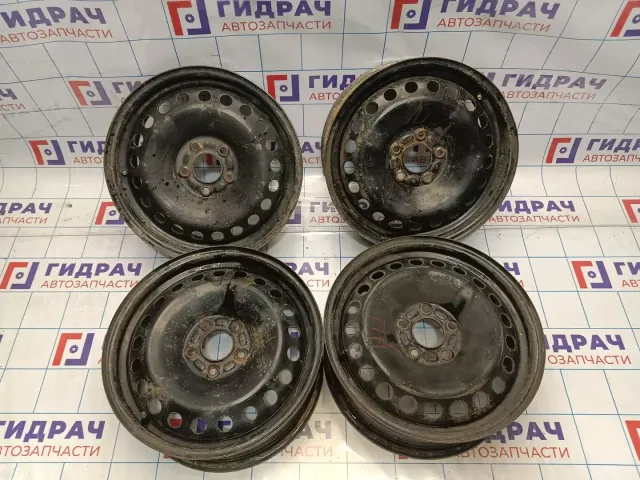 Комплект оригинальных штампованных дисков Ford R16 5*108 4 шт.