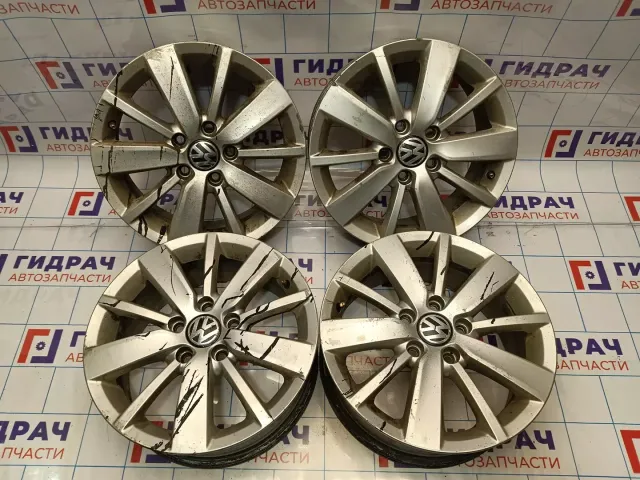 Комплект оригинальных литых дисков VW Golf Plus R16 5*112 4 шт.