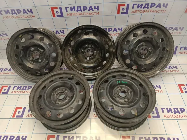 Комплект штампованных дисков R15 4*100 5 шт.