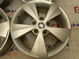 Комплект оригинальных литых дисков Skoda R16 5*112  4 шт.
