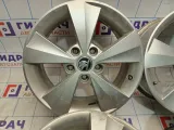 Комплект оригинальных литых дисков Skoda R16 5*112  4 шт.
