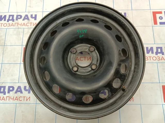 Диск штампованный R16 4*108 1 шт.