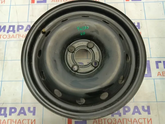 Диск штампованный R15 4*100 1 шт.