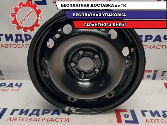 Диск штампованный R15 5*100 6C0601027B 1 шт.