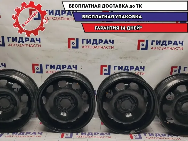 Комплект штампованных дисков Renault Duster R16 5*114.3 4 шт.