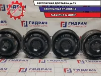 Комплект штампованных дисков Skoda Fabia R14 5*100 6Q0601027R 4 шт.