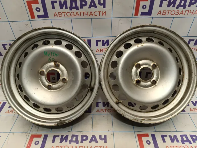 Диск штампованный R15 4*100 1 шт.