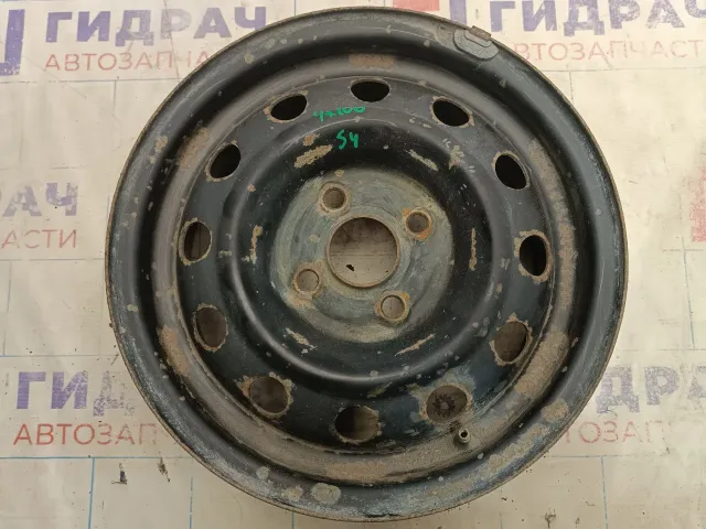 Диск штампованный R14 4*100 1 шт.