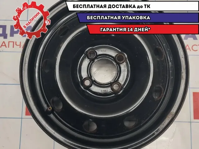 Диск штампованный R14 4*100 1 шт.