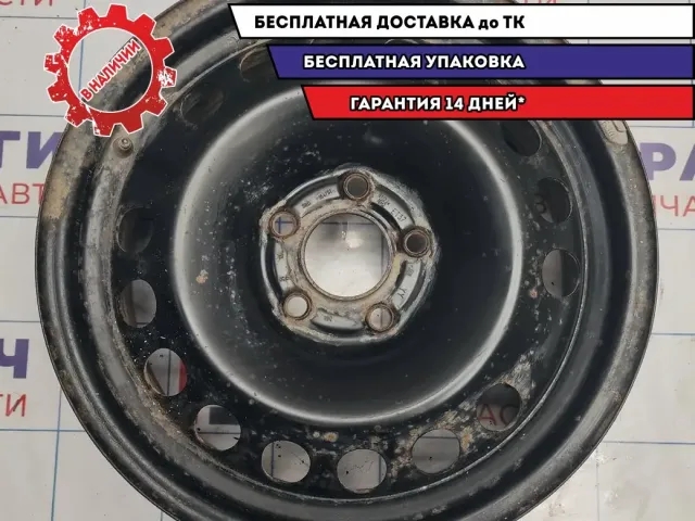 Диск штампованный R15 5*108 1 шт.