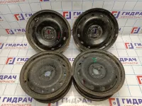 Комплект штампованных дисков R15 4*100 4 шт.
