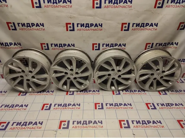 Комплект оригинальных литых дисков Renault Megane3 Scenic3 Fluence R16 5*114.3 4 шт.
