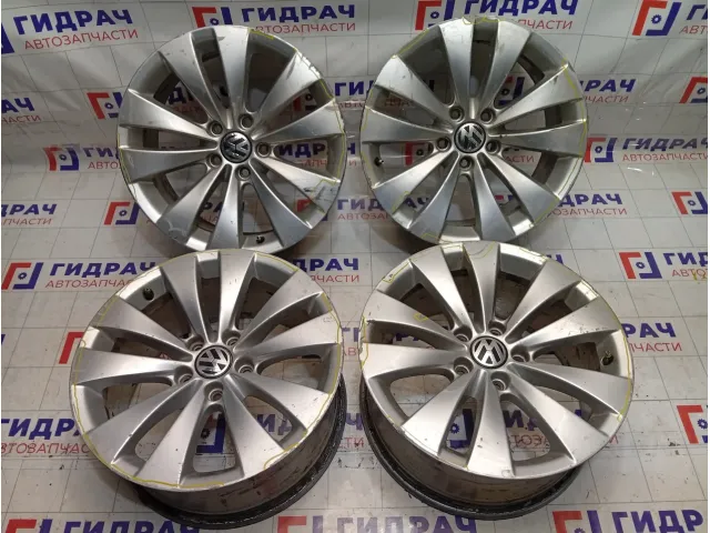 Комплект оригинальных литых дисков Volkswagen R17 5*112