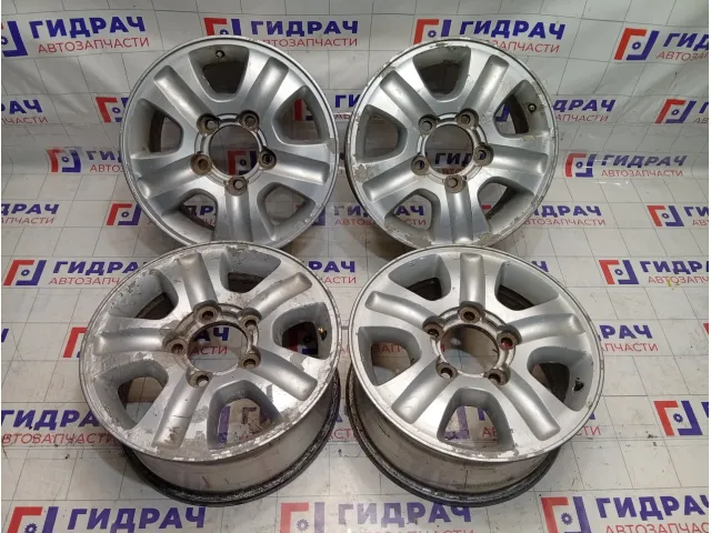 Комплект оригинальных литых дисков Toyota R17 5*150