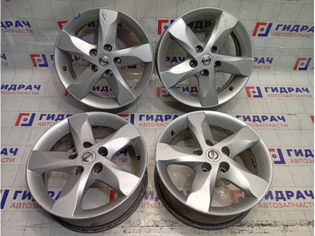 Комплект оригинальных литых дисков Nissan R16 5*114.3
