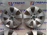 Комплект оригинальных литых дисков Skoda R16 5*112