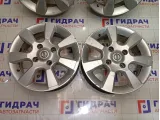 Комплект оригинальных литых дисков Nissan R15 4*100