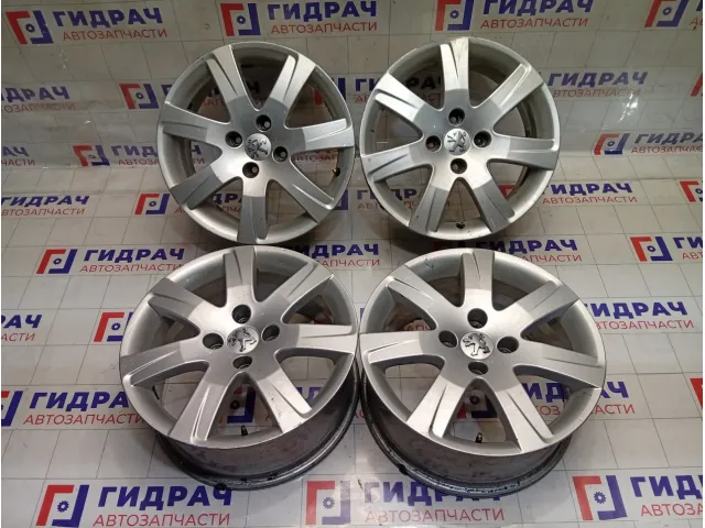 Комплект оригинальных литых дисков Peugeot R16 4*108