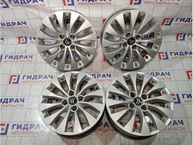 Комплект оригинальных литых дисков Citroen R16 4*108