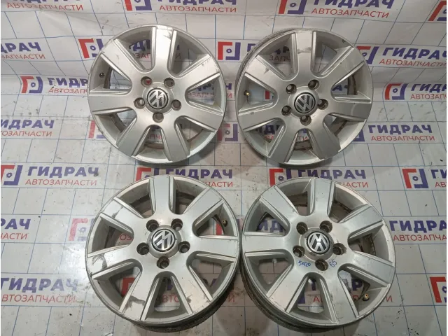 Комплект оригинальных литых дисков Volkswagen R16 5*120
