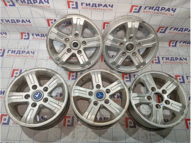 Комплект оригинальных литых дисков Kia R16 5*139,7