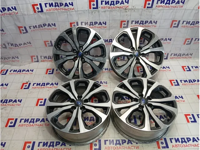 Комплект литых оригинальных дисков Subaru R18 5*114.3