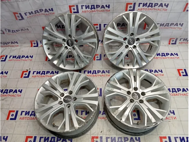Комплект литых оригинальных дисков Chery R17 5*108
