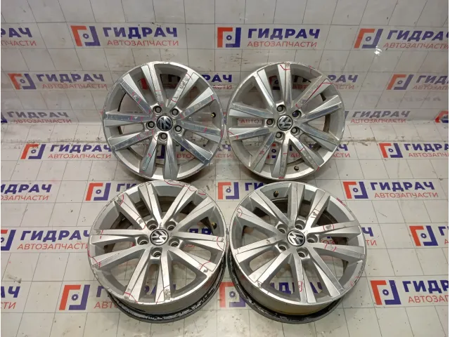 Комплект оригинальных литых дисков Volkswagen  R15 5*100