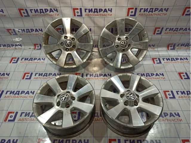 Комплект оригинальных литых дисков Volkswagen R16 5*112
