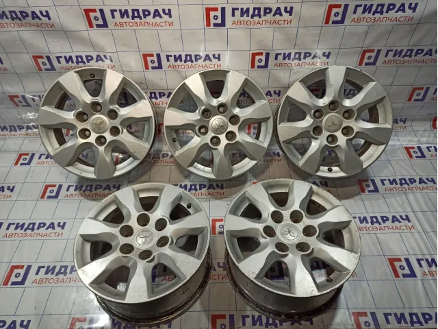 Комплект оригинальных литых дисков Mitsubishi R17 6*139.7