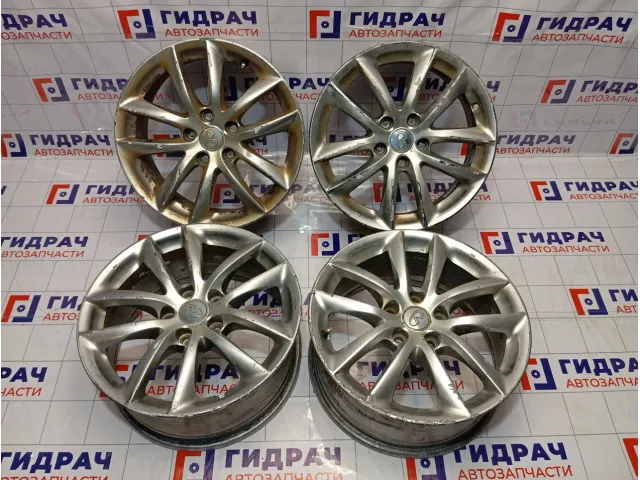 Комплект оригинальных литых дисков Nissan R17 5*114.3