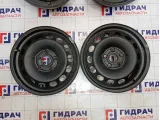 Комплект оригинальных штампованных дисков Volkswagen R16 5*112