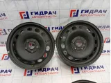Комплект оригинальных штампованных дисков Volkswagen R16 5*112