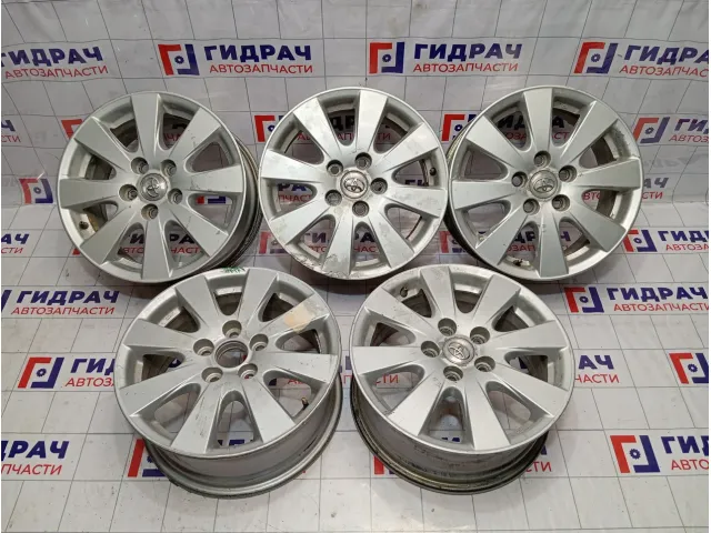 Комплект оригинальных литых дисков Toyota R16 5*114.3