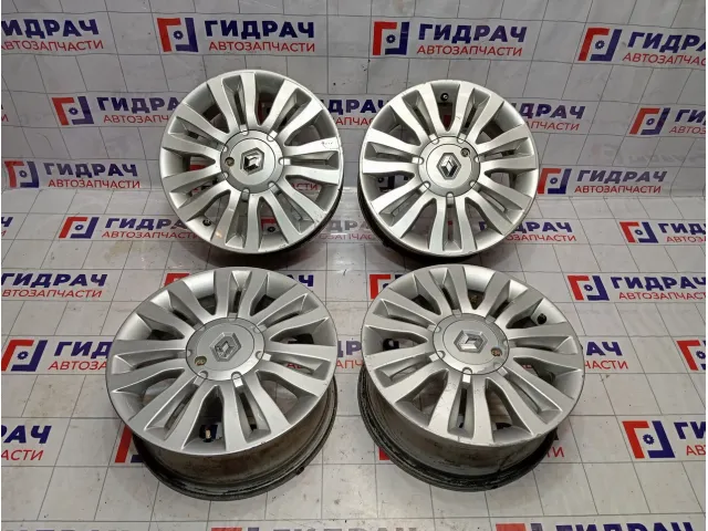 Комплект оригинальных литых дисков Renault R15 4*100