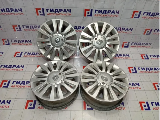 Комплект оригинальных литых дисков Renault R15 4*100