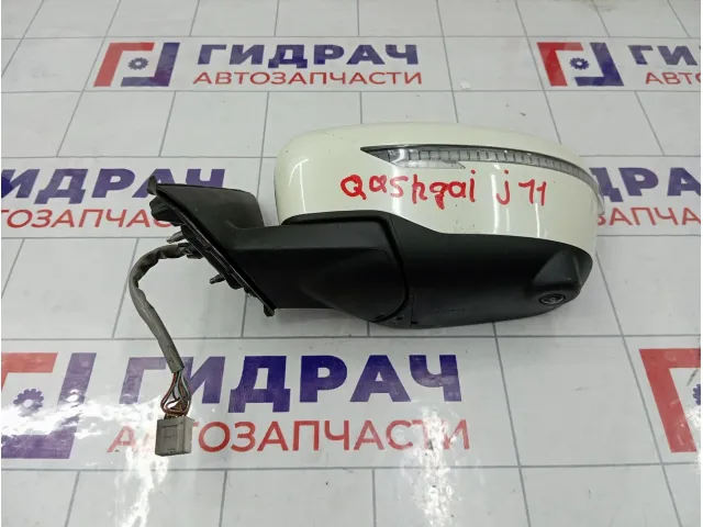 Зеркало левое электрическое Nissan Qashqai (J11)