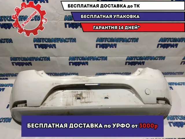 Бампер задний Renault Sandero 2. 850103777S . Под восстановление.
