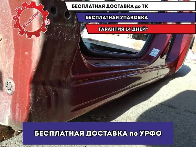 Порог со стойкой левый Mazda CX-7.