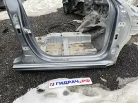 Порог со стойкой правый Kia Rio 4 .
