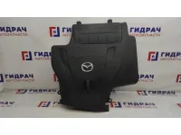 Накладка декоративная на двигатель Mazda CX-7 (ER) L33E-13-56ZD. Креплеия ремонтировались.