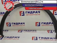 Накладка переднего крыла левого Nissan Qashqai (J11) 63811-BM90B. Сломаны крепления.