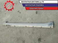 Накладка на порог левая Nissan Primera P12 2005 76851AU300 Хорошее состояние