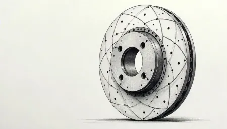 Диски с перфорацией — уловка маркетологов или рабочее решение