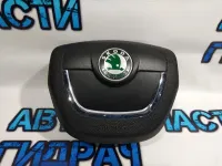 Подушка безопасности в рулевое колесо Skoda Superb 2 1Z0880201AHTDZ Отличное состояние