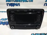 Магнитола Skoda Superb 2 3T0035156C Отличное состояние