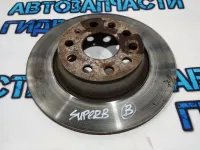 Диск тормозной задний Skoda Superb 2 1K0615601AD Отличное состояние